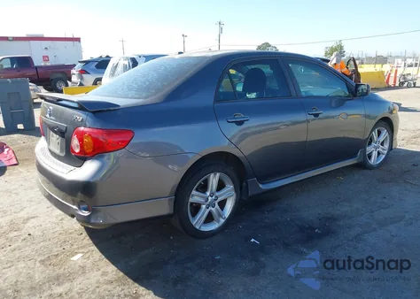 2009 Toyota Corolla Xrs from USA, damaged, VIN 1NXBE40E99Z086262